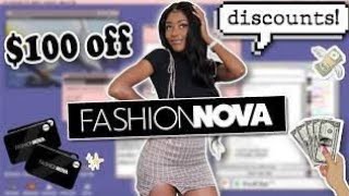 Fashion Nova Discount Code UPDATED 2023  Best Fashion Nova Coupon Codes [upl. by Redliw]