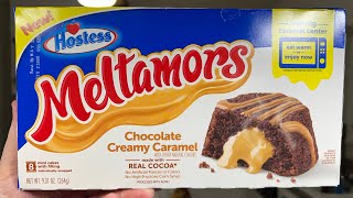 Hostess Meltamors chocolate creamy caramel [upl. by Sprage]