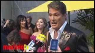 David Hasselhoff Interview at quotRoast of David Hasselhoffquot [upl. by Boru92]