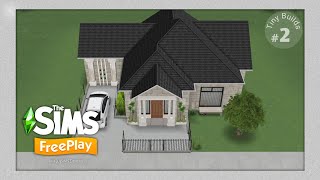 The Sims FreePlay TINY BUILDS2 2Bedroom House Design House Tour  Floor Plans [upl. by Imis]