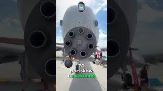 A10 Warthog  Postrach Czołgów lotnictwo military luxury samoloty ciekawostki news combat [upl. by Nanni]