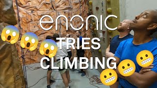 Enonic Tries Climbing [upl. by Aivun]