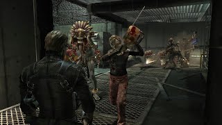 RESIDENT EVIL 5 PC  BOSS PACK 2 by ‪shadowevil1325 Chris amp Wesker  DUO 150 KILLS  2172K [upl. by Elagibba]