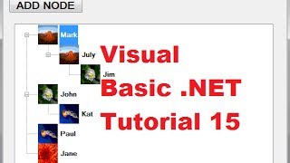 Visual Basic NET Tutorial 15  How to use TreeView Control in Visual Basic VBNET [upl. by Arama]