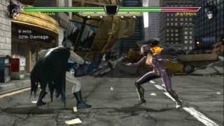 MK vs DC  Catwoman Kombo Tribute UNIQUE Kombos [upl. by Unam468]