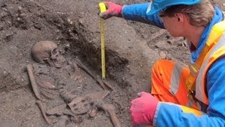 Black Death burial ground found in London [upl. by Netsyrk]