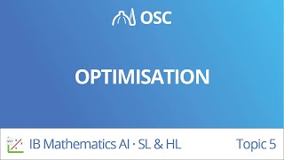 Optimisation IB Maths AI SLHL [upl. by Dnalro303]