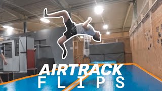 TRICKING on AIRTRACK \\ Tim Fischer [upl. by Mauer]