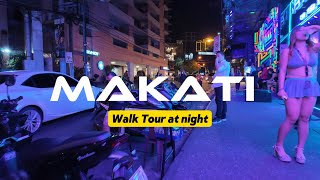 Makati Walking Tour 4K 🇵🇭 [upl. by Ayekin977]