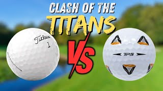 Which is The BEST Golf Ball in the WORLD  Titleist Pro v1 VS TaylorMade TP5 [upl. by Simonette]