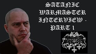 Satanic Warmaster interview  Werwolf talks about satanism black metal amp posers [upl. by Hawkie]