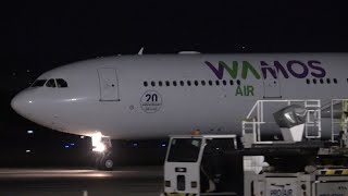 SPOTTING FORSBFZ Pouso em Fortaleza  Airbus A330300 Wamos Air ECNTX  010524 [upl. by Etnaid900]