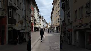 Schaffhausen in Switzerland Vorstadt and Schwabentor Hyperlapse film [upl. by Jeanne]