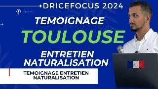 Entretien naturalisation Française 2024 question réponses Nationalité Française [upl. by Suiradel971]