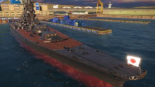 IJN Yamato  The Main Cannon Very Delicious for Close Combat  Modern Warships [upl. by Patience895]