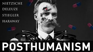 Posthumanism Explained  Nietzsche Deleuze Stiegler Haraway [upl. by Middlesworth]