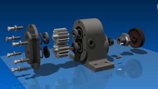 Autodesk Inventor 2013  tutorial  como funciona  proyecto completo001 [upl. by Nhguaval333]