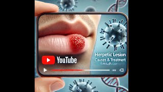 why a person get recurrent herpetic lesion around mouth corner [upl. by Etram]