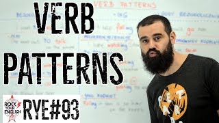 Verb Patterns  ROCK YOUR ENGLISH 93 [upl. by Lanfri]