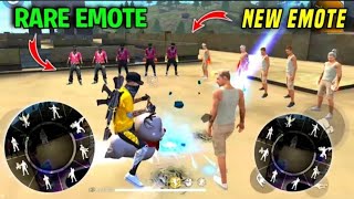 Free Fire Emote Fight On Factory RoofHip 😈Hop Vs Adam New Rare Emote Fight [upl. by Anselm39]