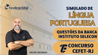 Questões de Português da Selecon  Concurso CEFETRJ [upl. by Ettenirt]