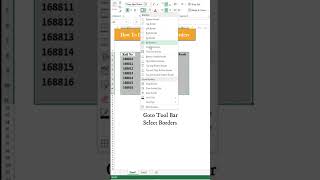 Excel Thick Borders  Technical Ustad [upl. by Lavelle971]