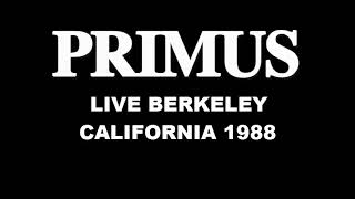 Primus Live Berkeley California 1988 [upl. by Mitman]