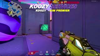 KOOZY SERVICES  AIMB0T PREMIER VALORANT [upl. by Thia893]