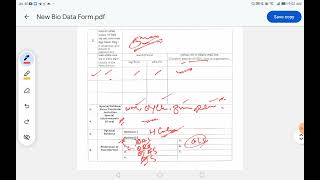 CIF form l How to fill I for interview of OCS [upl. by Aihsenek]