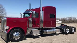 2021 Peterbilt 389 5652050 18 speed Ultrashift in Legendary Red [upl. by Darees]