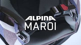 ALPINA SPORTS  freeride helmet ALPINA MAROI [upl. by Eniarrol]