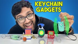 BUYING 5 SMALLEST KEYCHAIN GADGETS [upl. by Irakab]