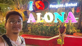 Domos Native Guest House Walking to Alona Beach Panglao Bohol [upl. by Peih]