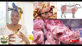 Les différentes parties du mouton  idée recette et comment conserver la viande 🥩 spécial TABASKI [upl. by Yeniffit210]