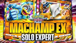 Machamp EX Expert Solo Battle 100 Guide 【Pokemon TCG Pocket】 [upl. by Cummings157]