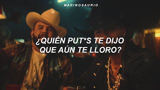 Maluma Carin Leon  Según Quién Letra [upl. by Deina107]