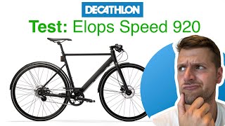 Test Vélo Décathlon Elops Speed 920 [upl. by Ellery900]