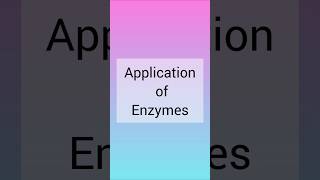 Application of enzymes  Biochemstry Msc 4th sem chemistry education mscnotes exam hindimedium [upl. by Genia767]