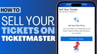 How To Sell Tickets on Ticketmaster  Full Guide 2023 [upl. by Emelina997]