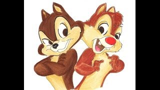 Chip and Dale Cartoon Donald Duck Pluto and Goofy Classic Cartoons [upl. by Neimad783]