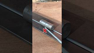 tips for welding door hinges on the correct metal media [upl. by Oeramed]