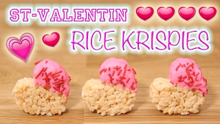 RECETTE STVALENTIN EXPRESS  RICE KRISPIES KAWAII  CARL IS COOKING [upl. by Clarissa]