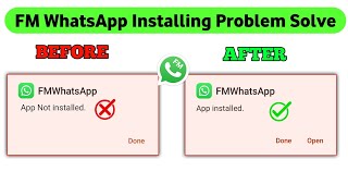 How to not installind problem fm whatsapp [upl. by Niwde713]