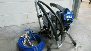 Graco 395 Pro Paint sprayer quick review [upl. by Mcmillan]