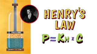 Henrys Law Explanation Limitations and Applications  Explained Details Animation [upl. by Podvin]