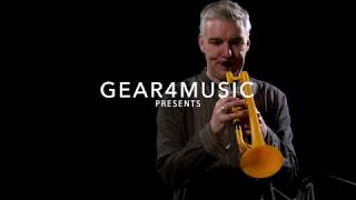 pTrumpet Plastic Trumpet Yellow  Gear4music demo [upl. by Settera897]