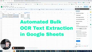 How to do Invoice OCR Text Extraction in Bulk in Google Sheets [upl. by Jacklyn250]