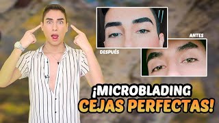 CEJAS PERFECTAS PARA HOMBRES Y MUJERES  MICROBLADING  PASO A PASO [upl. by Sancho946]