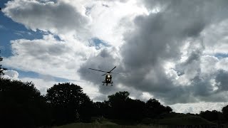 MMT INZET Lifeliner1 vertrekt na een reanimatie in de Vesting van Naarden PHTTR [upl. by Blount]