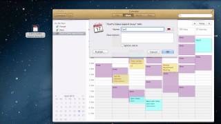 How to ICS KalenderDatei auf dem Mac importieren [upl. by Aiekal753]